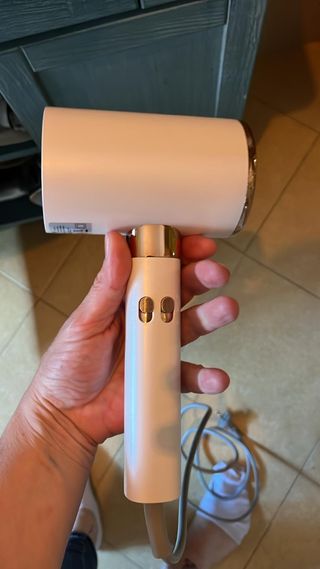 Asciugacapelli Art Design bianco-oro