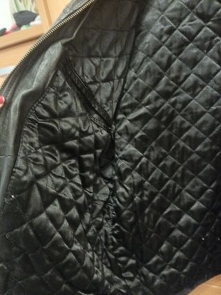 Chaqueta cuero hombre