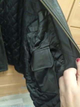 Chaqueta cuero hombre