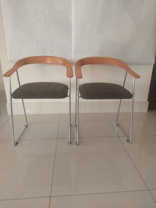 Danish sillas vintage mid century Ansager Mobler