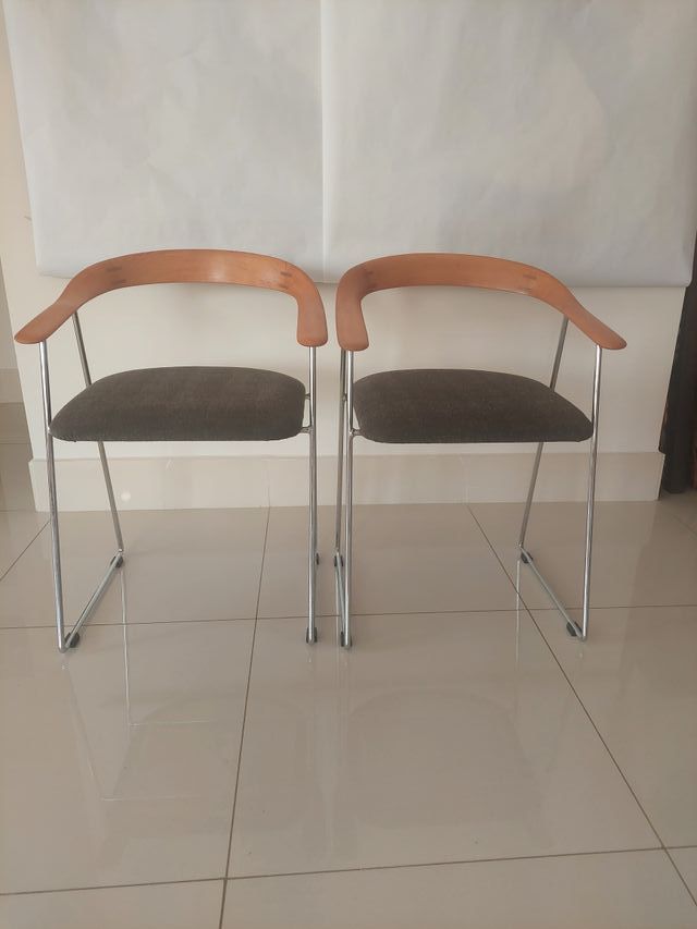 Danish sillas vintage mid century Ansager Mobler