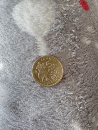 7 Monedas 5 Ptas. España