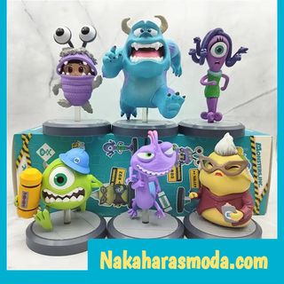 Set figuras muñecos Monstruos SA