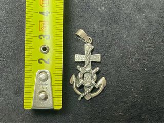 Cruz marinera plata 925