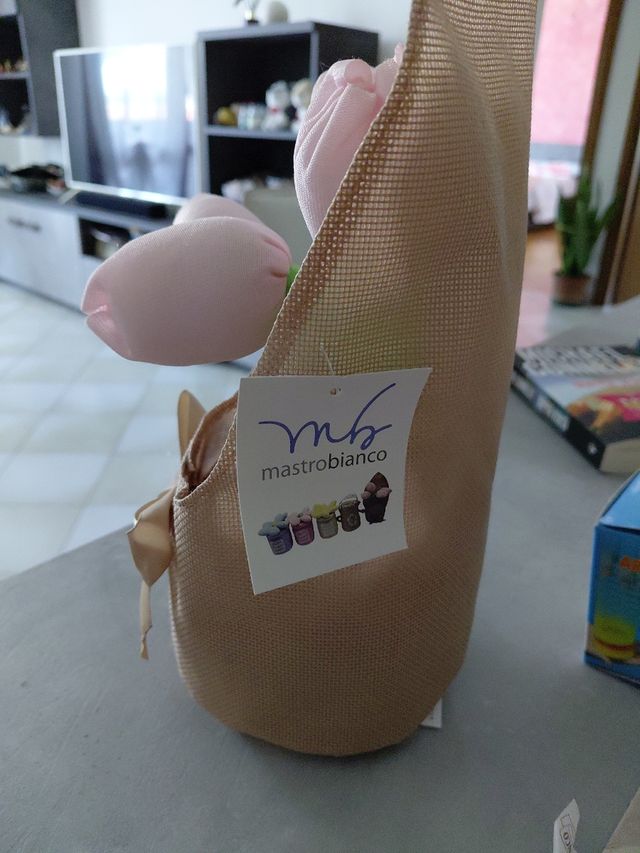 Fermaporta Mastrobianco - Tulipani