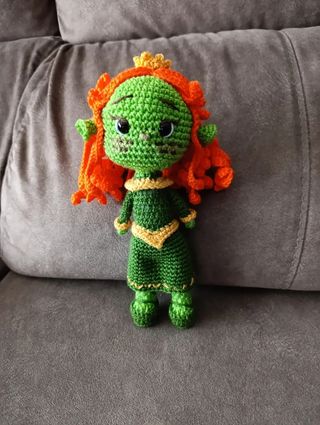 Muñeca Fiona Amigurumi