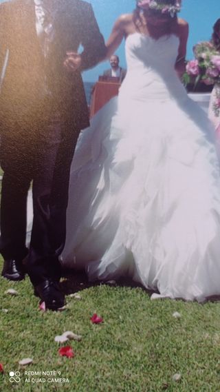 Vestido novia blanco - Talla a determinar