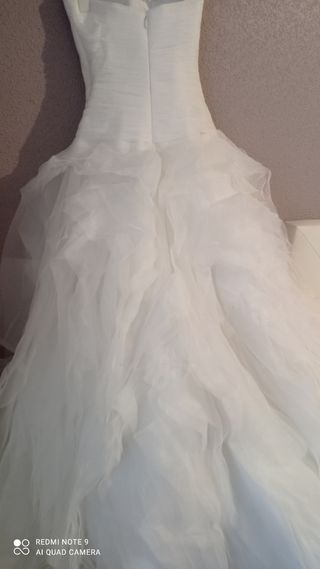 Vestido novia blanco - Talla a determinar