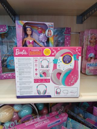 Barbie Cuffie Bluetooth Rosa e Azzurre