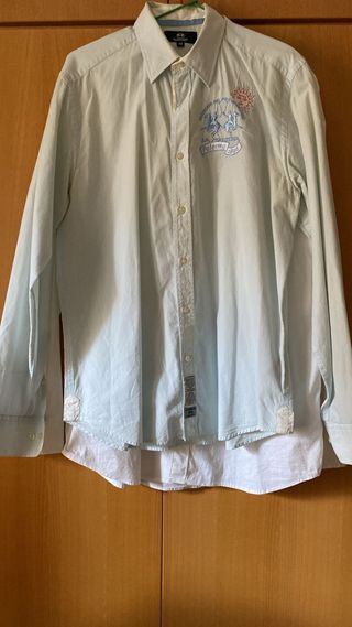 Camisa La Martina celeste - Talla M