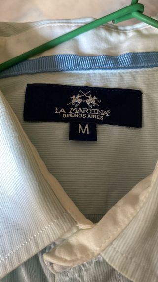 Camisa La Martina celeste - Talla M