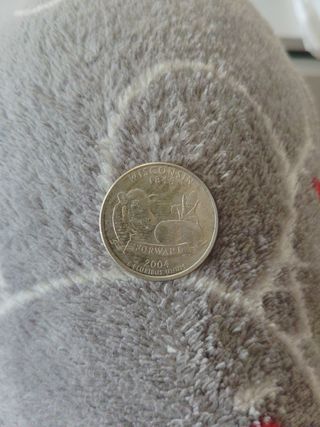 Cuarto de dólar Wisconsin 1948 escucho ofertas 