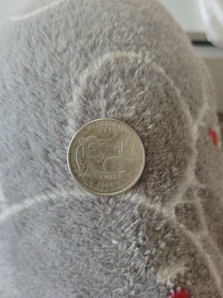 Cuarto de dólar Wisconsin 1948 escucho ofertas 