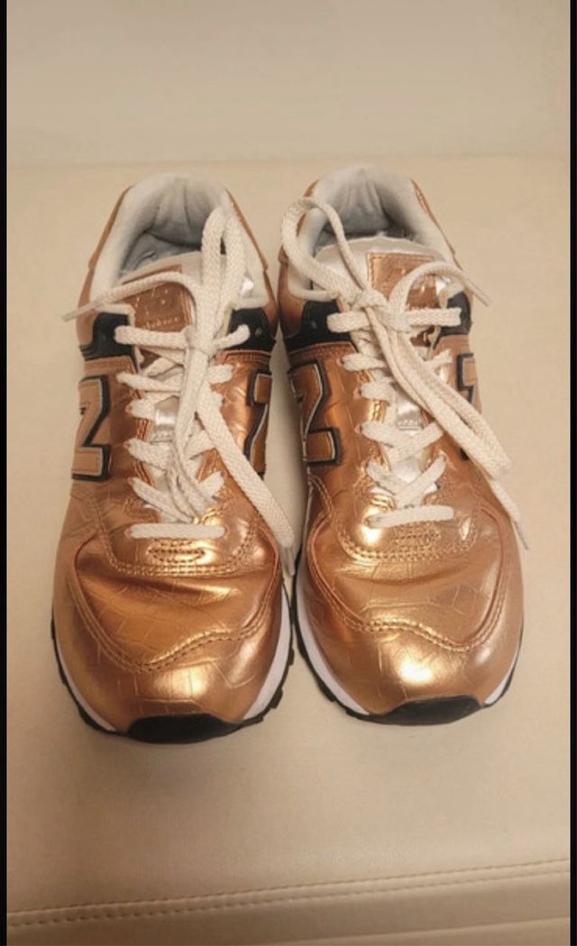 New Balance 574 oro - Scarpe