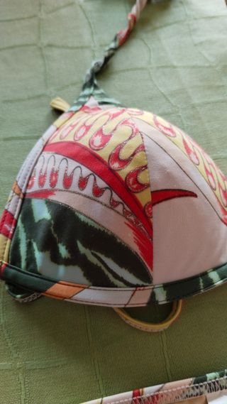 Bikini multicolor estampado