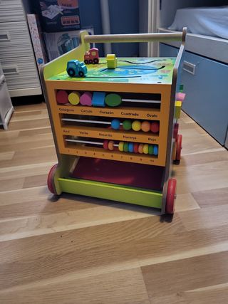 Andador didáctico infantil