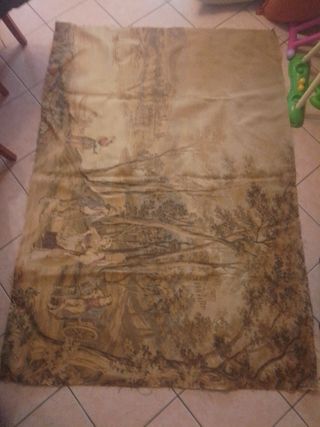 Arazzo antico 180x130cm beige/marrone