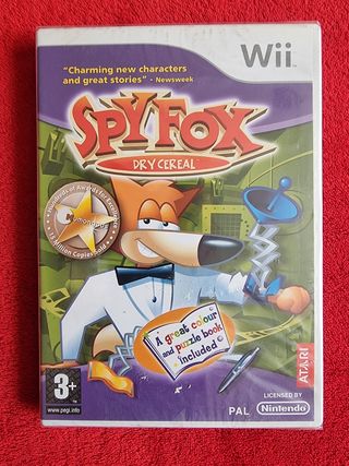 Precintado Spy Fox Wii