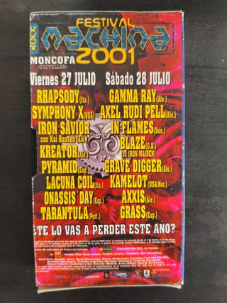 Lote VHS Hard Rock Heavy 