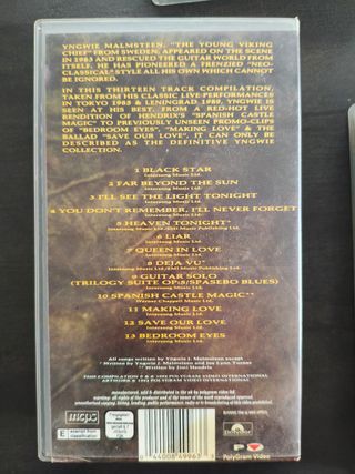 Lote VHS Hard Rock Heavy 