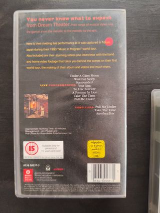 Lote VHS Hard Rock Heavy 