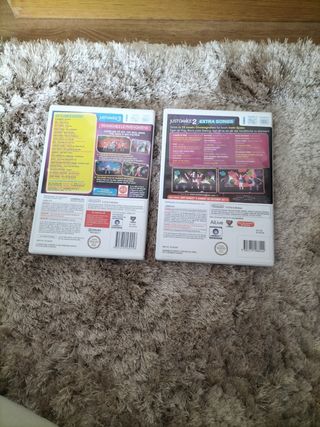Justo dance 2 y 3 Wii 