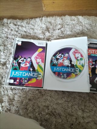 Justo dance 2 y 3 Wii 