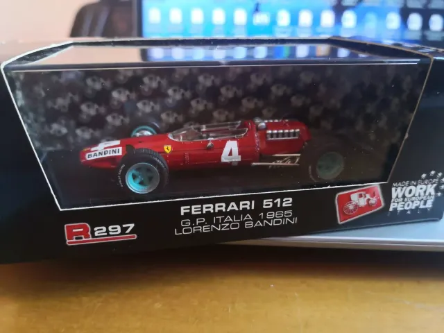 FERRARI 512 G.P. ITALIA BANDINI - BRUMM 1/43