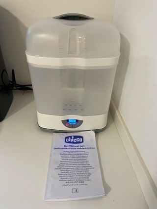 Esterilizador de biberones chicco 3 en 1 compact