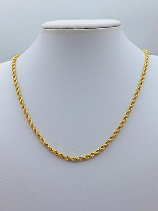 Cadena/ Cordón Oro Amarillo 18kt.  