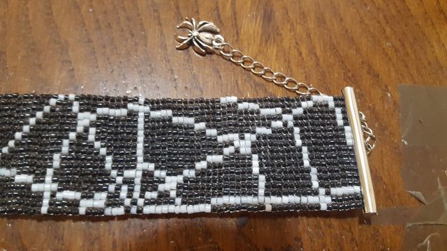 Bracciale artigianale "ragnatela"