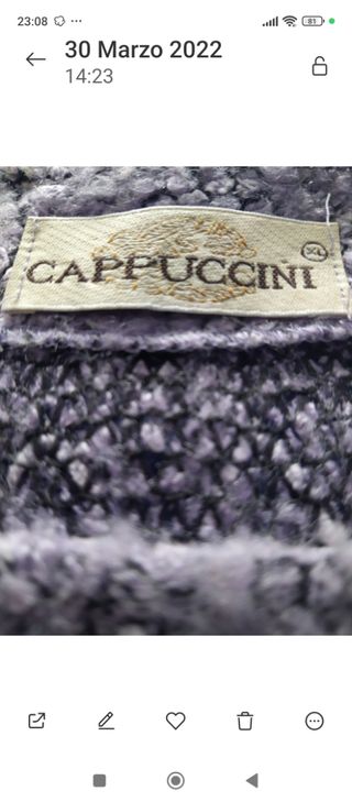 Jersey blusa, mujer-lana, manga corta