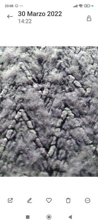 Jersey blusa, mujer-lana, manga corta