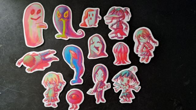 Pack Pegatinas Yume Nikki RPG Horror