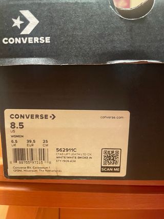 Converse Chuck Taylor grises edición limitada