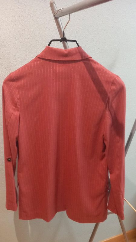 Blazer (chaqueta americana) rosa rayas