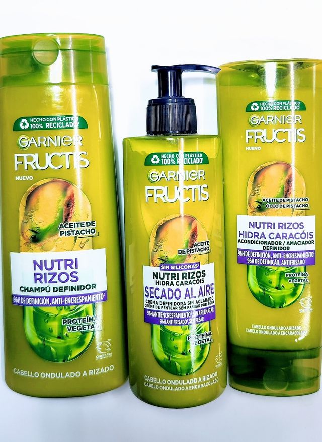 Pack Garnier Fructis Rizos 3 piezas