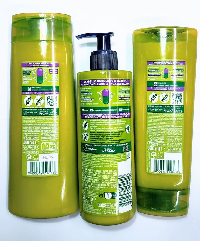 Pack Garnier Fructis Rizos 3 piezas