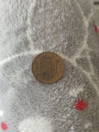 Moneda 5 Ptas. 1953 España estrella 62 