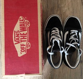 VANS Old Skool Bambino/a n.34 (21 cm) – Nero e bia