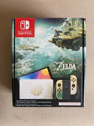 Nintendo Switch OLED Zelda Tears of the Kingdom ed