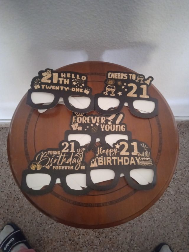 Gafas cumpleaños