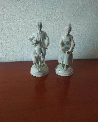 Statuette Porcellana - Coppia