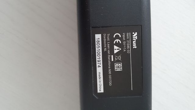 Soundbar Trust - Audio Nero