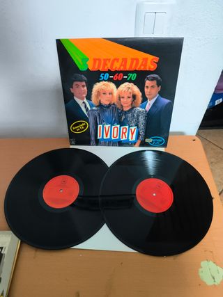 LP Doble Ivory - 3 Décadas 50-60-70