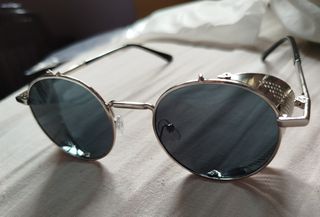 Good Omens:Gafas de sol Steampunk de Crowley.Nueva