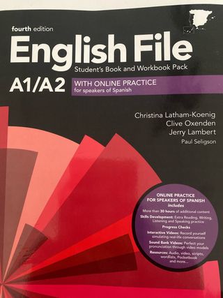 Libro de ingles nivel A1/A2
