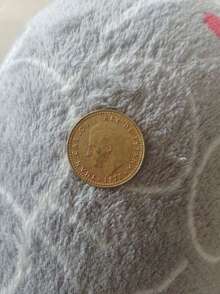 1 Moneda 1 peseta España 1975 estrella 75
