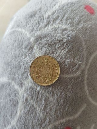 1 Moneda 1 peseta España 1975 estrella 75