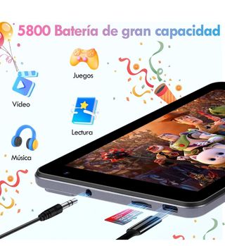 Tablet para niño o niña rosa
